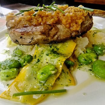 Old Granite Street Eatery - Pork chop and turnips - New American Near Me - Reno, Nevada Old Granite Street Eatery - Pork chop and turnips - New American Near Me - Reno, Nevada