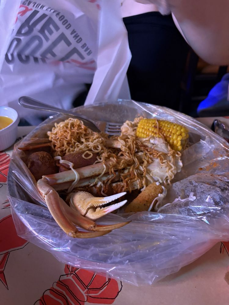 Food from Hook & Reel Cajun Seafood & Bar