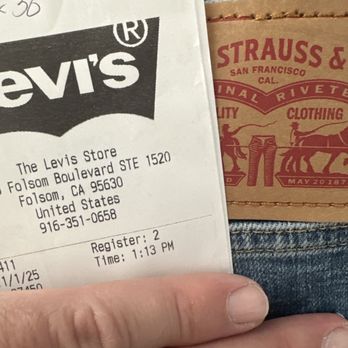 Levi’s Outlet Store - Levi, get some pants! - Men's Clothing Near Me - Folsom, California