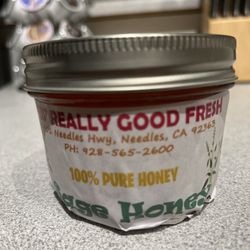 Gus's Really Good Fresh Jerky - The sage honey is rich and sweet and delicious