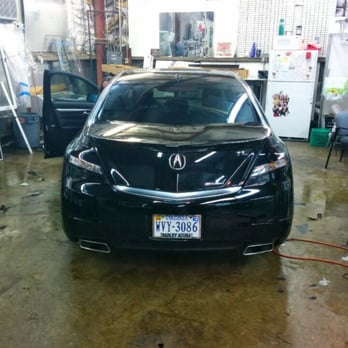 TintFX - 2013 TL SH-AWD Tailights tinted with reverse cutouts. Looks great!!! :D - Car Window Tinting Near Me - Nokesville, Virginia