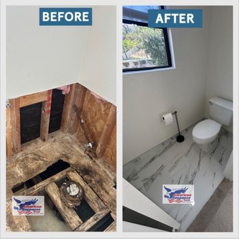 American Response Team - Full service water damage dry out and repairs-bathroom. - Damage Restoration Near Me - Vista, California American Response Team - Full service water damage dry out and repairs-bathroom. - Damage Restoration Near Me - Vista, California