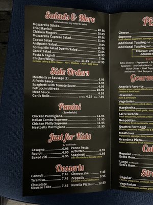 Menu photo 2 Angelo’s Pizzeria Davie, FL Menu photo 2 Angelo’s Pizzeria Davie, FL