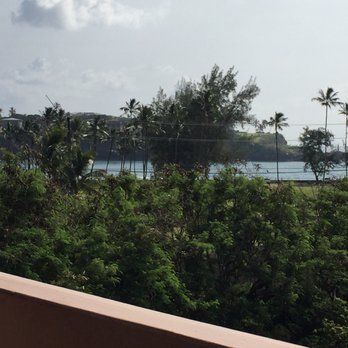 Banyan Harbor Resort - The view from our balcony at the Banyan Harbor - Hotels Near Me - Lihue, Hawaii Banyan Harbor Resort - The view from our balcony at the Banyan Harbor - Hotels Near Me - Lihue, Hawaii
