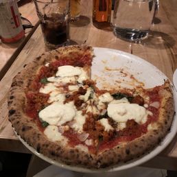'Nduja sausage pizza 'Nduja sausage pizza