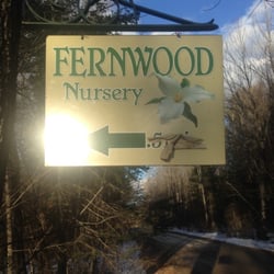 Fernwood Nursery - Sign from North Ridge Rd.