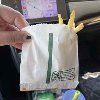 McDonald's - Paid for a Large fry expecting a Large fry. I hate to see what a small looks like. SMH - Fast Food Near Me - Fremont, California McDonald's - Paid for a Large fry expecting a Large fry. I hate to see what a small looks like. SMH - Fast Food Near Me - Fremont, California