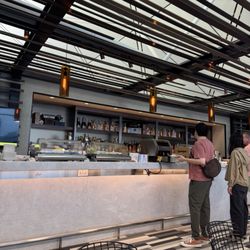The Centurion Lounge - Bar area