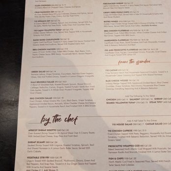 110 Grill - New American Near Me - Manchester, New Hampshire