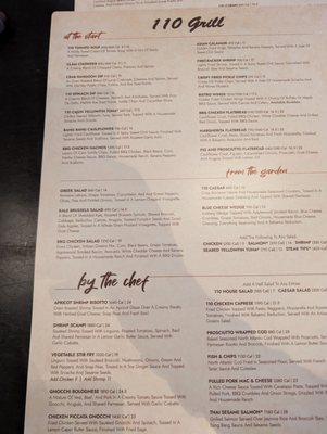 Menu photo 2 110 Grill Manchester, NH