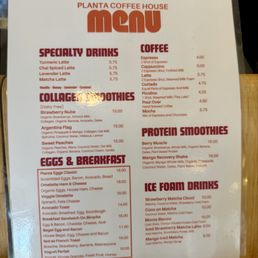 Menu August 2026 Menu August 2026
