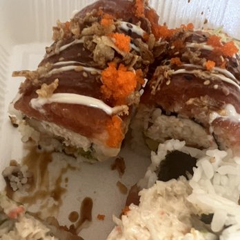 Dragon Sushi - Either the king cobra, Colorado, or ceviche..... not sure. - Sushi Bars Near Me - Albuquerque, New Mexico