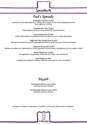 Menu photo 4 Cooking Dad Dusseldorf, NW Menu photo 4 Cooking Dad Dusseldorf, NW