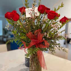 Wright Flower Company - Long steam roses