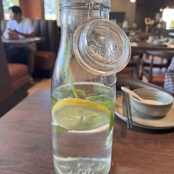 Pings Bistro - Free lemon mint water - Chinese Near Me - Cupertino, California Pings Bistro - Free lemon mint water - Chinese Near Me - Cupertino, California