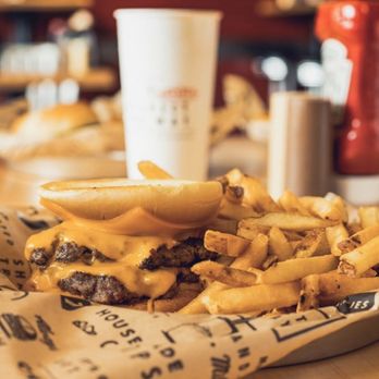 Wayback Burgers - Cheese Burger With fries - American Near Me - Firebaugh, California Wayback Burgers - Cheese Burger With fries - American Near Me - Firebaugh, California