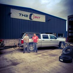 The Pit, Tire and Lube - Weston and another Happy customer  JOHN JEWELL !