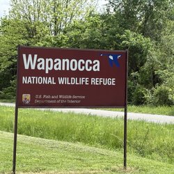Wapanocca National Wildlife Refuge - Sign located along road