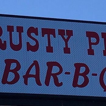 Rusty Pig BBQ - The Rusty Pig sign - Barbeque Near Me - Rincon, Georgia
