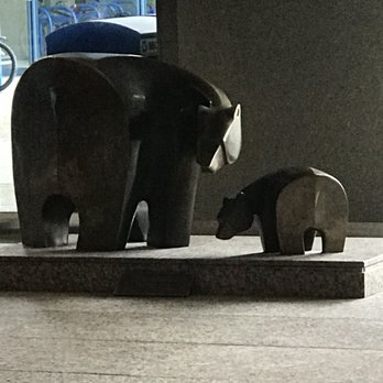 City Hall and Municipal Complex - Bear art work of a momma and cub - Public Services & Government Near Me - Calgary, Alberta