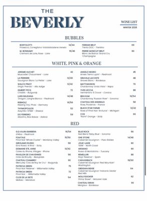Menu photo 4 The Beverly Berkley, MI