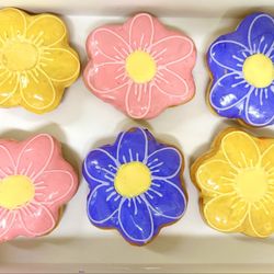Snowflake Donuts - Flower donuts