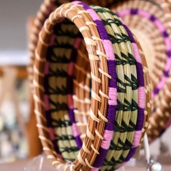 Latitudes Fair Trade Store - Handwoven pine needle basket from Guatemala. - Women's Clothing Near Me - Staunton, Virginia Latitudes Fair Trade Store - Handwoven pine needle basket from Guatemala. - Women's Clothing Near Me - Staunton, Virginia