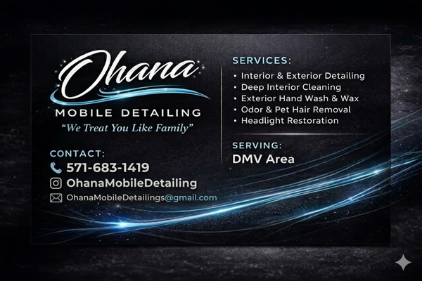 OHANA MOBILE DETAILING - Updated March 2026 - Request a Quote - Vienna ...