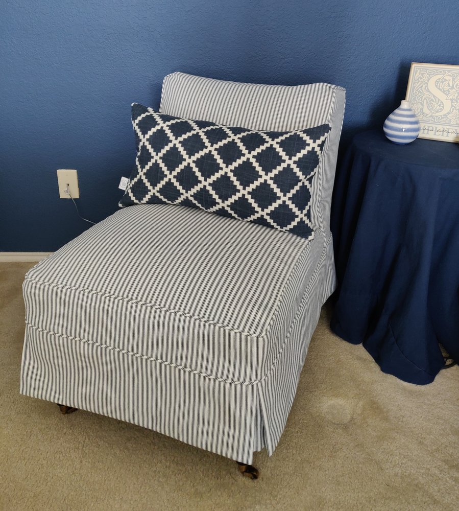 August Blues Slipcover Studio - upholstery in Denton, TX