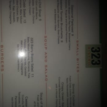 323 Bistro - Apps menu - New American Near Me - Commerce, California