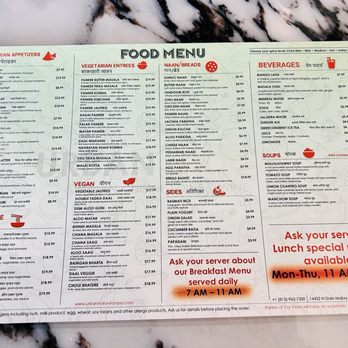 Urban Indian - Menu - Indian Near Me - Tampa, Florida Urban Indian - Menu - Indian Near Me - Tampa, Florida
