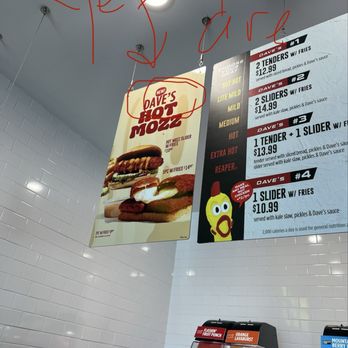 Dave's Hot Chicken - Menu - Chicken Shop Near Me - Rowland Heights, California Dave's Hot Chicken - Menu - Chicken Shop Near Me - Rowland Heights, California