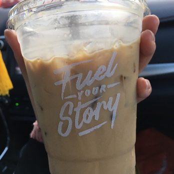 Black Rock Coffee Bar - Iced Vanilla Latte (Small) - Coffee & Tea Near Me - Oceanside, California Black Rock Coffee Bar - Iced Vanilla Latte (Small) - Coffee & Tea Near Me - Oceanside, California