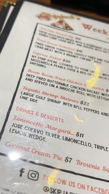 Menu photo 5 Skipjack's Nottingham, MD