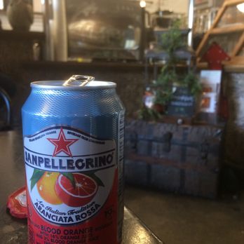 Molinos Coffee - Blood Orange is my favorite flavored Pellegrino! - Coffee & Tea Near Me - Riverside, California