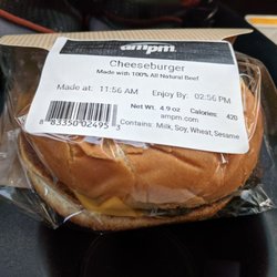 ampm - Cheeseburger.