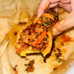 Gordos Tacos - Gobernador Shrimp Taco