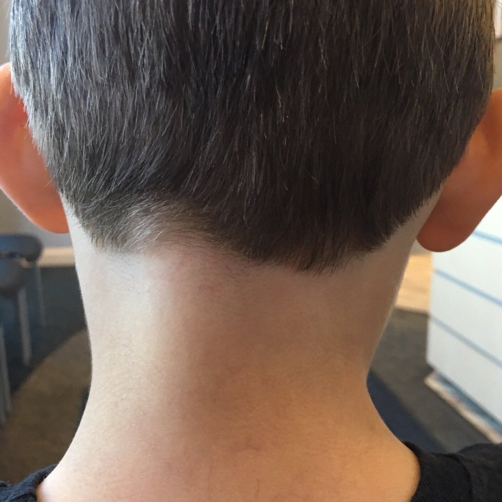 The back of my kiddo's haircut by Great Clips The back of my kiddo's haircut by Great Clips