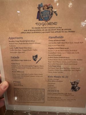 Menu photo 1 Dragon's Den Carlsbad, CA