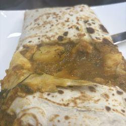 9 Spices Indian Roti Cuisine - Vindaloo chicken roti