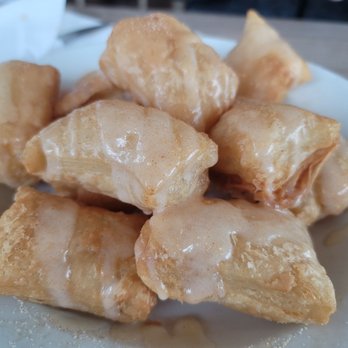 Lighthouse - Beignets were perfectly glazed with a Cinnamon topping.   Free with Yelp check in!  Otherwise $8.99. - Breakfast & Brunch Near Me - Newport Beach, California