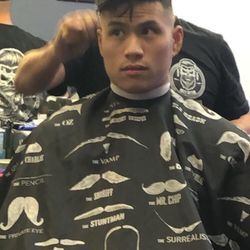 Valley Cutters Barbershop - BabycKousin getting cut