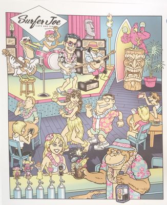 Surfer Joe Diner Lucca by null