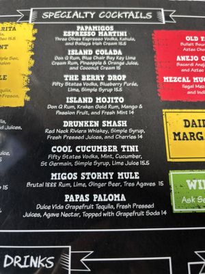 Menu photo 7 Papamigos Coconut Creek Coconut Creek, FL Menu photo 7 Papamigos Coconut Creek Coconut Creek, FL