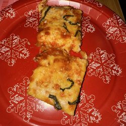 Let It Fly - Not a great pic but a delicious pizza.