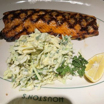 Houston's Restaurant - Grilled trout with coleslaw - New American Near Me - Irvine, California Houston's Restaurant - Grilled trout with coleslaw - New American Near Me - Irvine, California