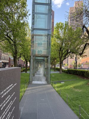 The New England Holocaust Memorial by null