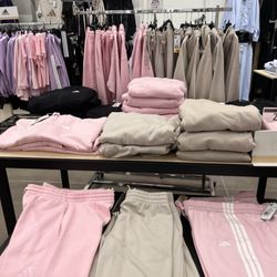 Macy's Chesterfield Commons - Pink Adidas tracksuit