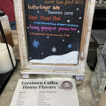 Leestown Coffee House - Winter specials - Coffee & Tea Near Me - Lexington, Kentucky