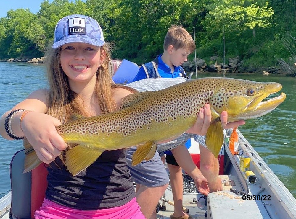 Cotter Trout Dock Logo